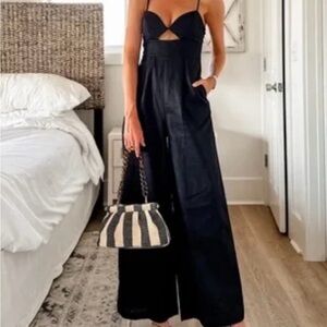 Future Collective x Jenny K Lopez Black Jumpsuit size 4